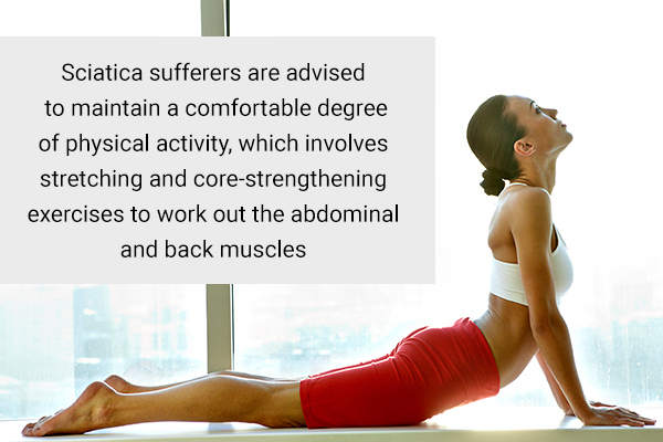 regular exercise can help prevent sciatic nerve pain