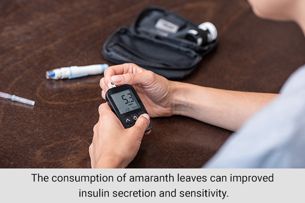 amaranth usage can also prove helpful in diabetes management