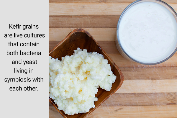 kefir can also be consumed to fulfill your probiotic needs