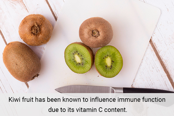 kiwi is a renowned immunity-boosting food