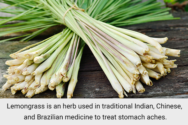 lemongrass can be effective in relaxing tense muscles
