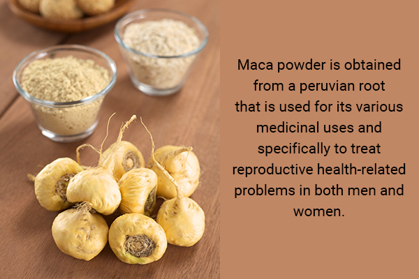 maca powder can help boost fertility