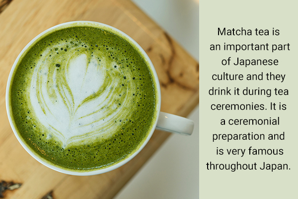 Matcha tea consumed in Japan helps a great deal in weight loss