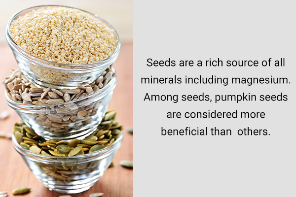 consuming seeds can also help promote bone health