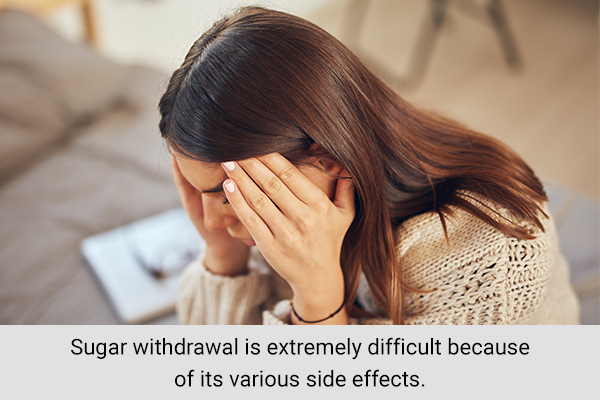 signs and symptoms associated with sugar withdrawl