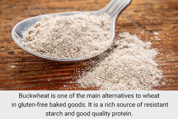 buckwheat is a natural alternative to wheat and wheat flour