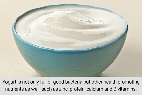 yogurt is an excellent probiotic-rich food choice