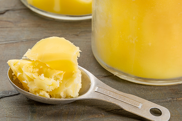 does clarified butter (ghee) contains iodine?