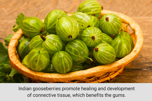 consuming Indian gooseberry (amla) can help reduce cavities