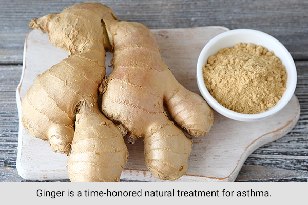 ginger is a natural treatment option for asthma in children
