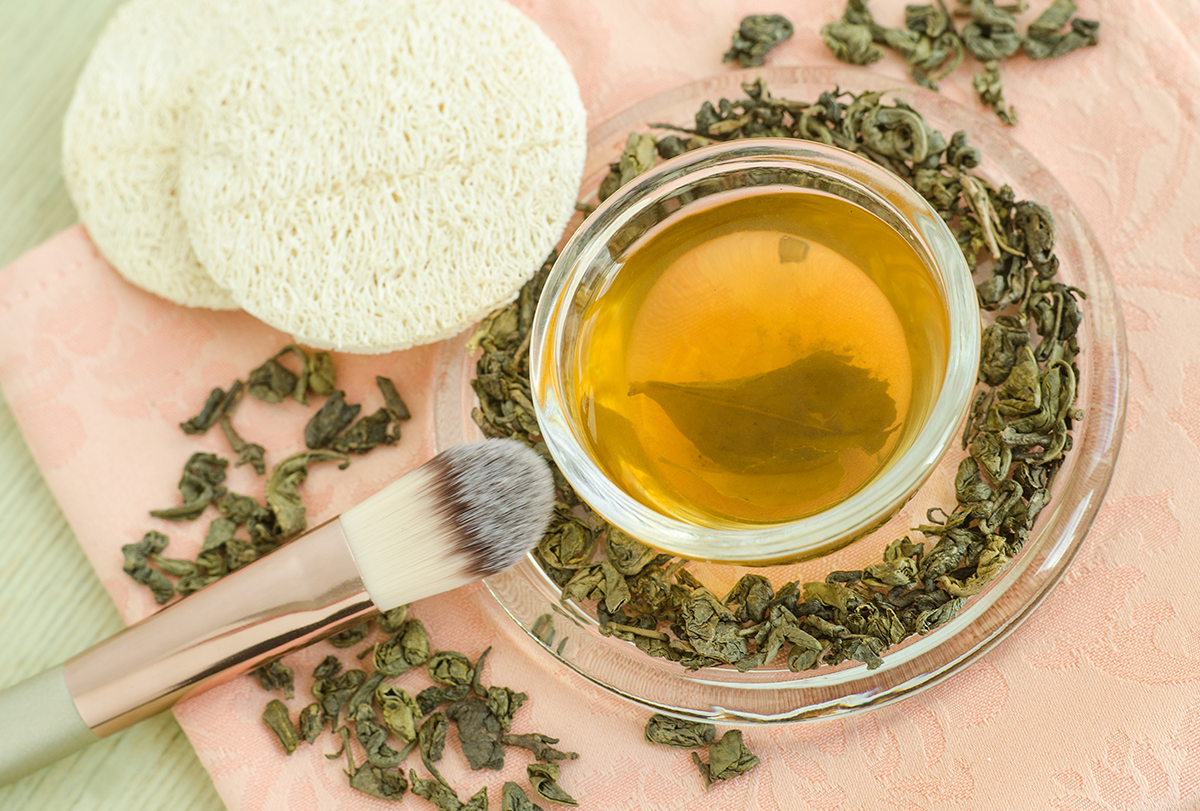 green tea for skin and hair: benefits and how to use