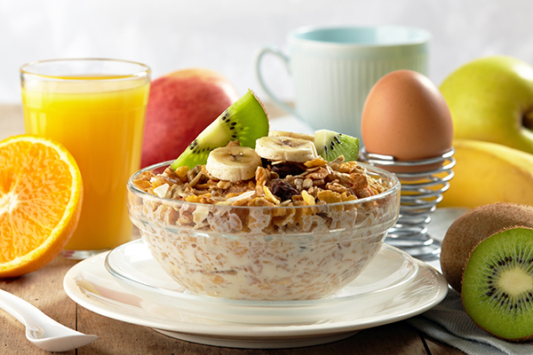 how can you make sure you consume a healthy breakfast?