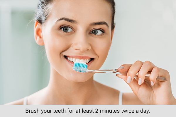 how often should one brush their teeth?