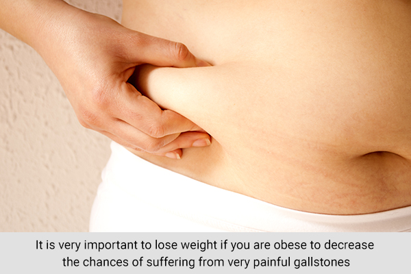maintain a healthy body weight to help prevent gallbladder issues