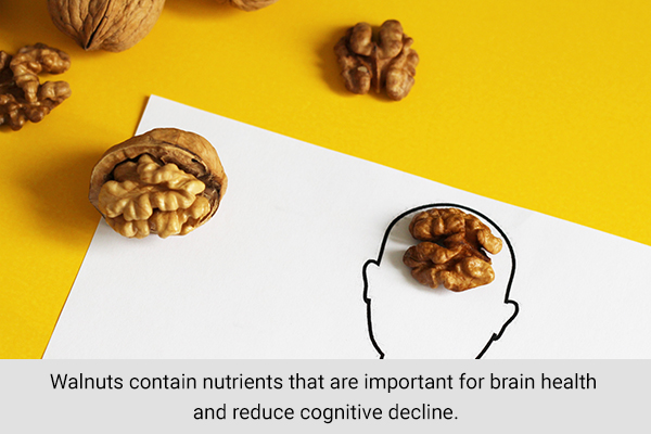 walnuts are a superfood beneficial for brain health