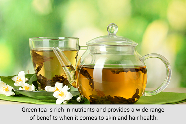 9 Benefits of Using Green Tea for Skin & Hair - eMediHealth