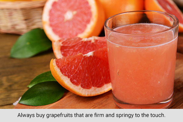 additional tips to consider when consuming grapefruit
