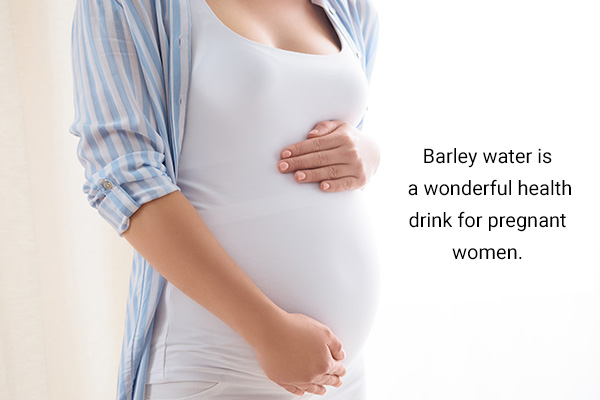 barley water is a beneficial drink for pregnant women