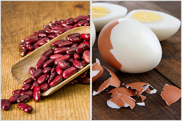 consuming kidney beans and eggs can help treat hypothyroidism