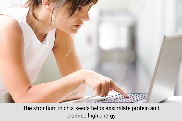 regularly consuming chia seeds can help keep you energized