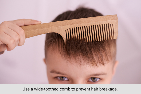 preventive measures to be taken against hair loss in children