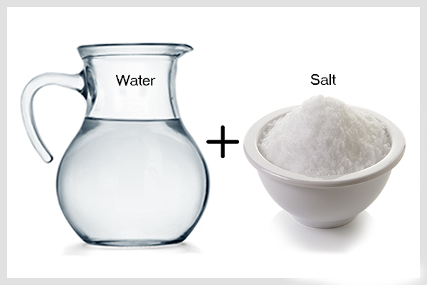 salt and water homemade weed killer recipes