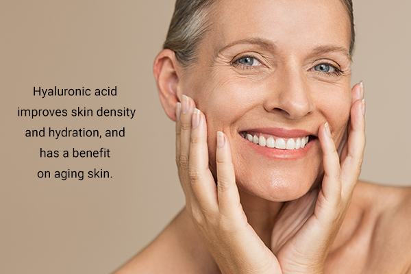 hyaluronic acid can help reduce the appearance of wrinkles