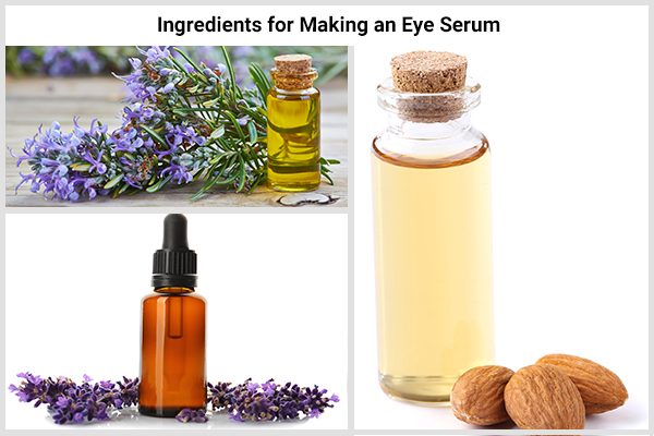 how you can make eye serum using rosemary