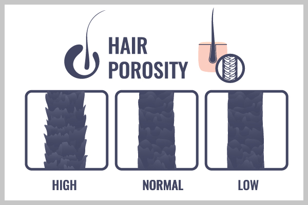 types of hair based on porosity