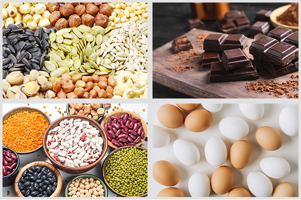 consume copper-rich seeds, dark chocolate, beans, and eggs to increase copper levels