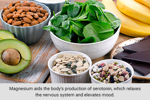 increasing magnesium intake can help boost your nervous function