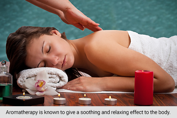 aromatherapy can help bring down your stress levels