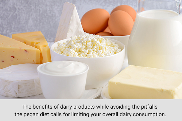 avoid overall dairy consumption when on the pegan diet