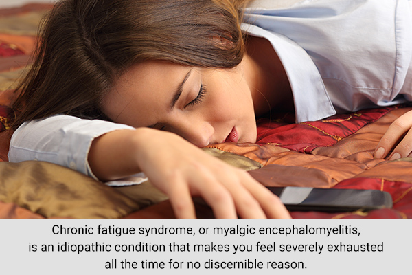chronic fatigue syndrome can lead to a constant feeling of tiredness
