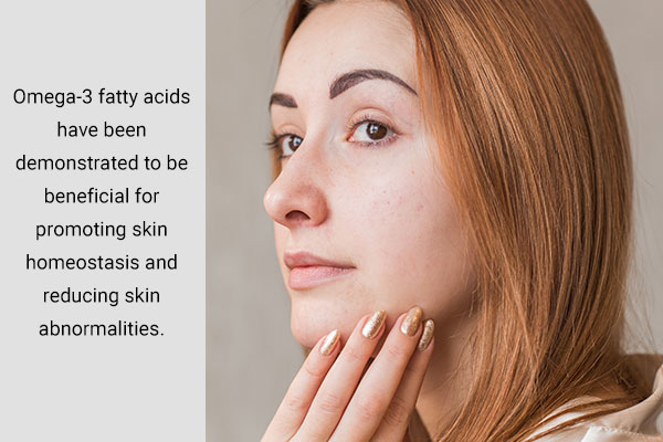 omega 3 fatty acids can help maintain skin health