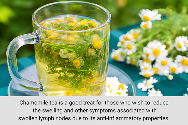 using certain herbs can provide relief from swollen lymph nodes