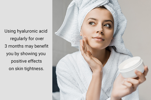 how long does it take for hyaluronic acid to show results on the skin?