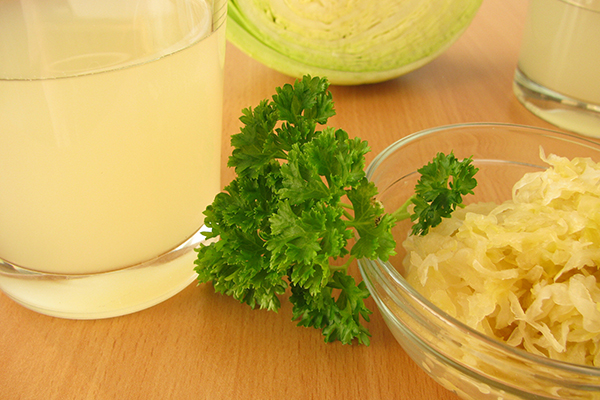 general queries related to consuming fermented cabbage juice