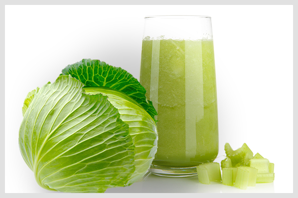 how to prepare celery and cabbage juice at home