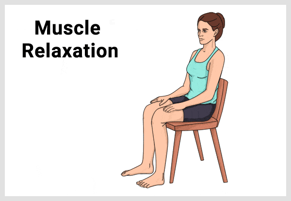how to perform muscle relaxation therapy to reduce stress