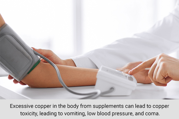precautions and side effects of copper consumption
