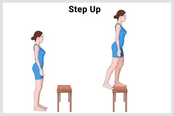 do step ups to obtain bigger butt and wider hips