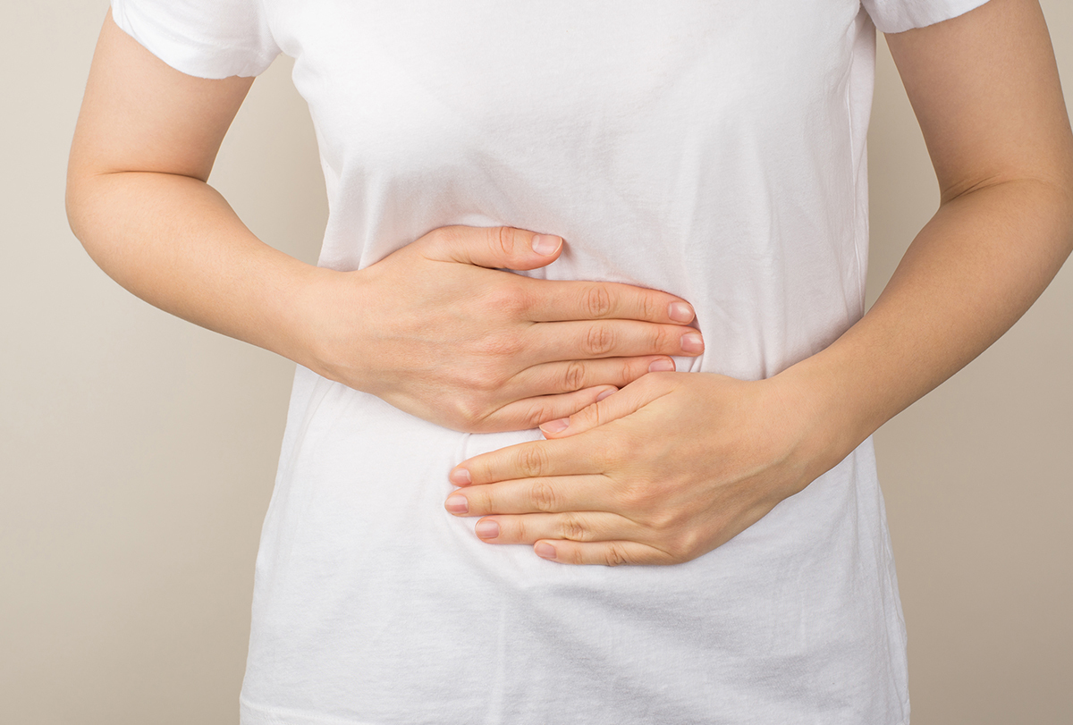 upper abdominal pain in women