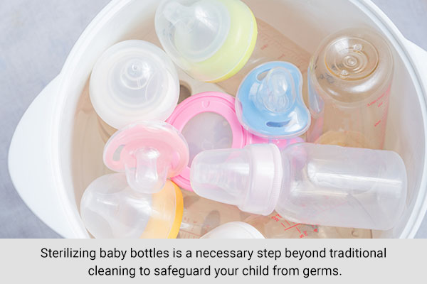 when should you sterilize baby bottles?