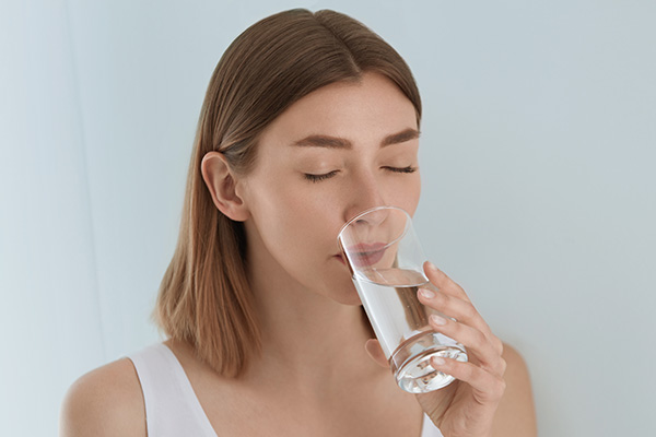 remain hydrated and up your water intake to beat drowsiness