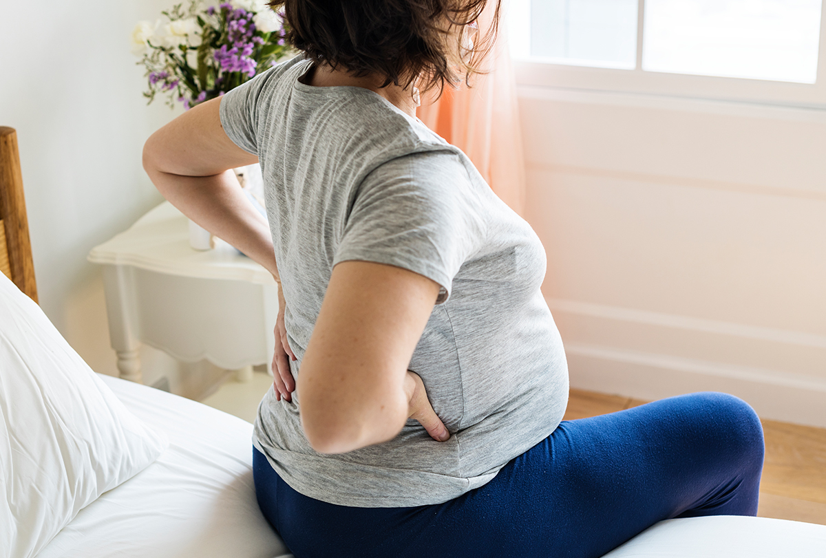 natural ways to reduce back pain during pregnancy