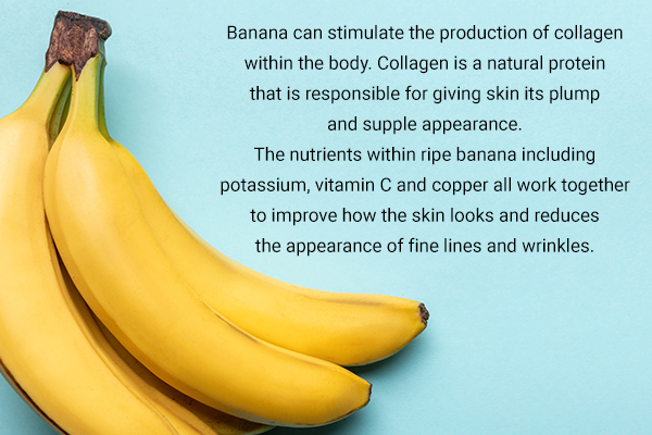 benefits of ripe banana for the skin