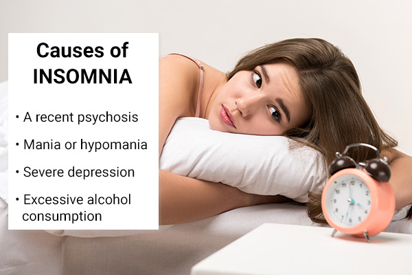 potential causes of insomnia