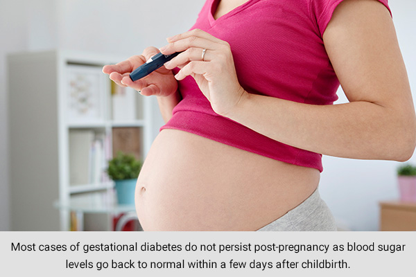 complications associated with gestational diabetes