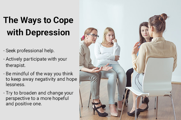 some ways to cope with depression